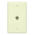 Allen Tel Flush Faceplate With F-81 Connector, Ivory CT103F-09